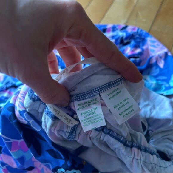 Lilly Pulitzer Sz S Printed Floral Relaxed Jumpsuit - Picture 10 of 11